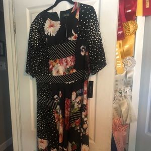 Terri Jon size 18 dress 52” long
